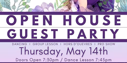 Free Open House Ballroom & Latin Dance Lesson