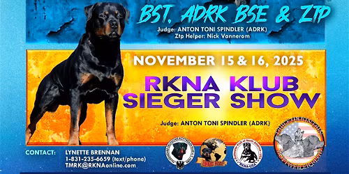 2025 RKNA Klub Sieger Show