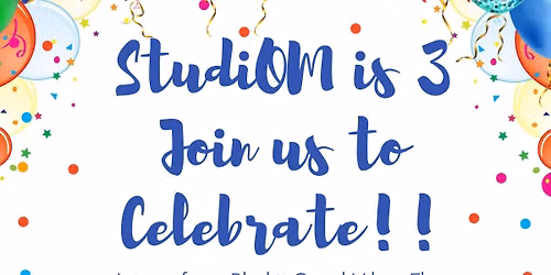 StudiOM 3 Year Anniversary