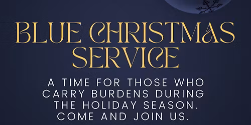 Blue Christmas Service