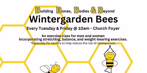 Wintergarden Bees - Senior Focused Exercise Class (Free) 