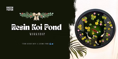 Resin Koi Pond Art