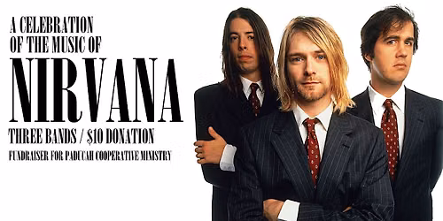 Nirvana Tribute Concert and Fundraiser at PBW
