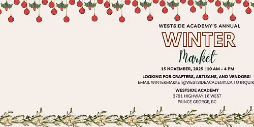 Westside Academy Winter Market