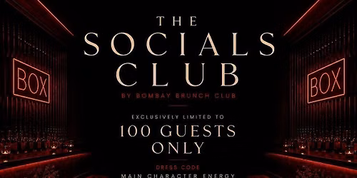 THE SOCIALS CLUB by Bombay Brunch Club