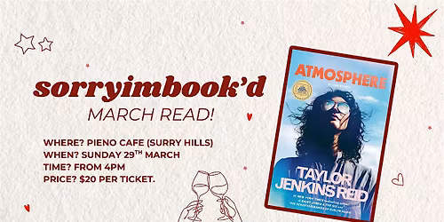 Sorry I'm Book'd: March Book Club