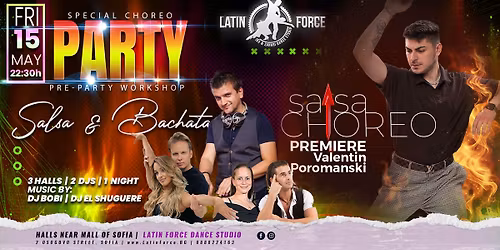 Salsa & Bachata Latin Force Party | 15.05.26 