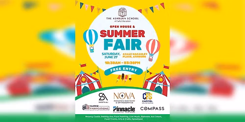Open House & Summer Fair \u2014 The Ashburn School of Early Education