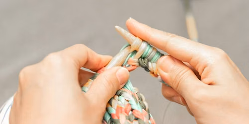Knit&Natter X Warm Hub at Cambridge Central Library