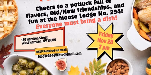Friends-Giving Potluck Party