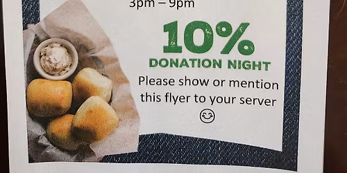 Fundraiser night at Texas Roadhouse