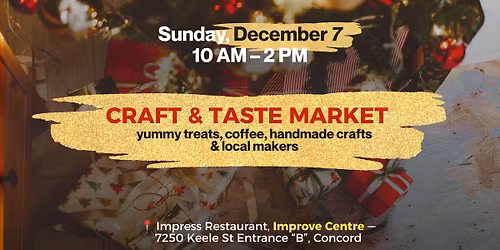 Craft & Taste Market