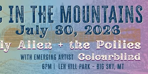 Music in the Mountains: Billy Allen + The Pollies