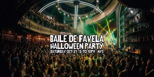 Baile De Favela Brazilian Baile Funk Halloween Party