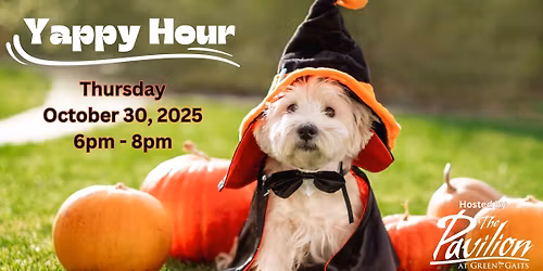 Yappy Hour at The Pavilion at Green Gaits
