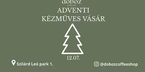 ADVENTI K\u00c9ZM\u0170VES V\u00c1S\u00c1R