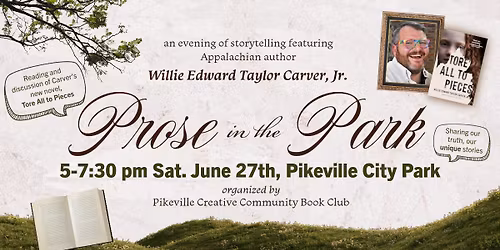 Prose in the Park: An Evening of Storytelling with Willie Edward Taylor Carver, Jr.