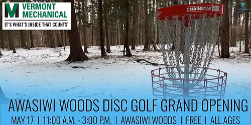 Awasiwi Woods Disc Golf Grand Opening