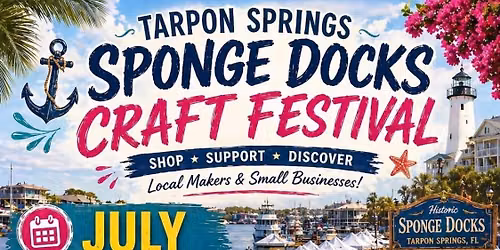 TARPON SPRINGS SPONGE DOCKS CRAFT FESTIVAL
