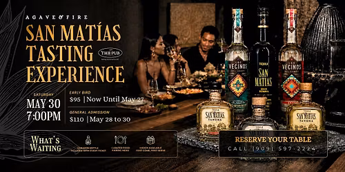 Agave & Fire: San Mat\u00edas Tasting Experience