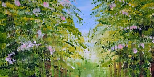 Acrylics Spring Forest - Friday Adult\/Family Art Class