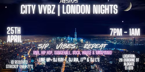 CITY VYBZ|LONDON NIGHTS