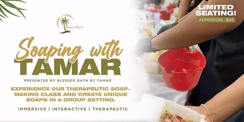 Soaping with Tamar!!!