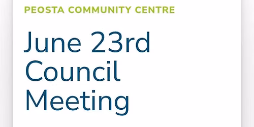 Peosta City Council Meeting