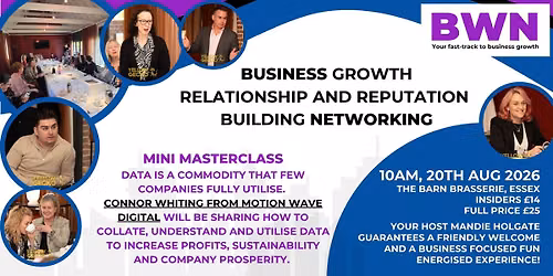 Business growth Relationship and reptuation  building networking
