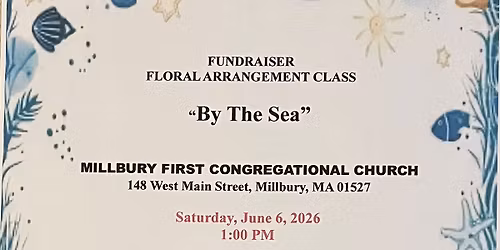 Floral Arrangement Class Fundraiser