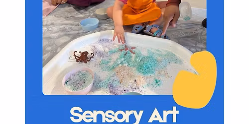 Sensory Art | Ages 18m-4y| Wednesdays 10am