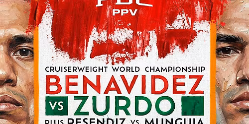 Benavidez vs. Zurdo \u2013 PPV Boxing Watch Party