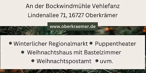 Oberkr\u00e4mer Weihnachtsmarkt