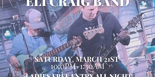 ELI CRAIG BAND AT THE BUC\ud83c\udfb6