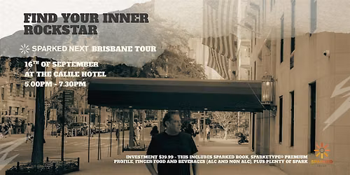 SPARKED NEXT Tour. Find Your Inner Rockstar.