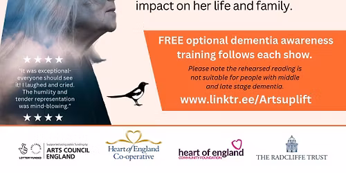 Navigating Margaret a magical Journey about living with Dementia (Redditch Live performance)