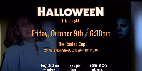 Halloween Trivia Night!