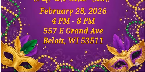 Mardi Gras Vendor Event!