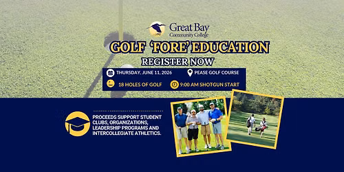 Great Bay Community College Golf \u201cFore\u201d Education Event