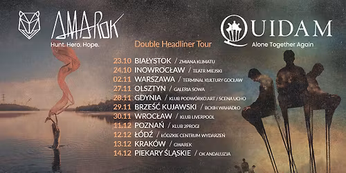 Krak\u00f3w: Amarok + Quidam - Double Headliner Tour 2025
