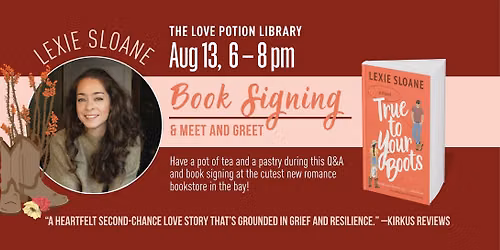 Author Talk @ Love Potion Library