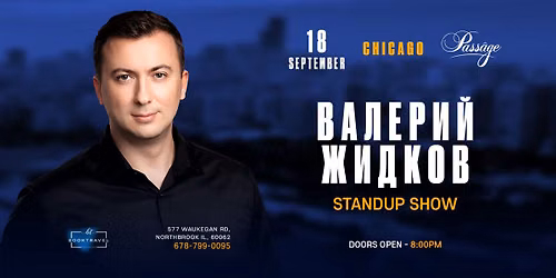 \ud83c\udfa4 VALERIY ZHIDKOV \u2014 LIVE STAND-UP IN CHICAGO