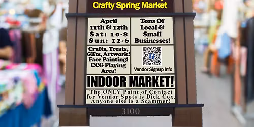 DNCE's Mid-County Crafty Spring Market @ Central Mall