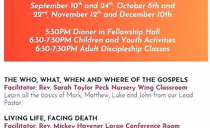 Wednesday Night Fellowship and Study