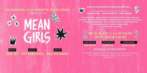 FCOA Presents "MEAN GIRLS"