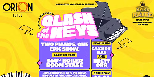 CLASH OF THE KEYS - DUELLING PIANOS IPSWICH SHOW