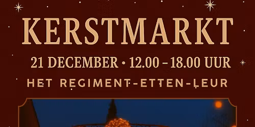 Kerstmarkt Het Regiment
