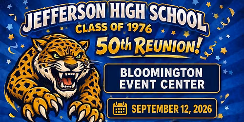 Bloomington Jefferson Class of '76 50th Reunion