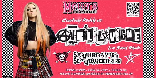 Courtnay Reddy as AVRIL LAVIGNE (Full Band)