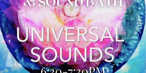 Gong Immersion & Sound Bath with Universal Sounds